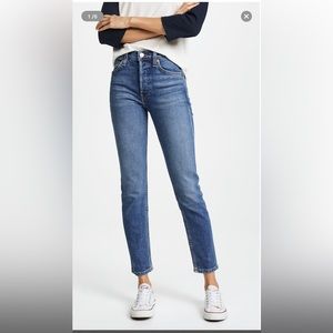 RE/DONE Original | 24 | blue | high rise ankle
